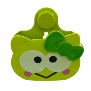 Wall Mounted Toothbrush Holder for Kids, Self Adhesive Toothbrush Storage Organizer, Multifuntional Electric Toothbrush Toothpaste Holder for Bathroom (Green)