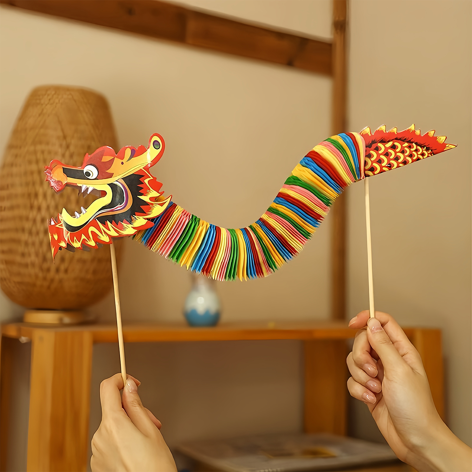 HannaFires 3D Extendable Dragon Wedding Game and Photo Props - Asian Style Scene Decorations for Celebrations. - Image 8