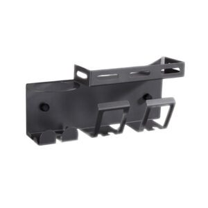 Stainless Steel Electric Toothbrush Holders, Wall Mounted Bathroom Organizers and Storage, 4 Slots Multipurpose Bathroom Accessories Organizer for Toothpaste, Cup (Black)