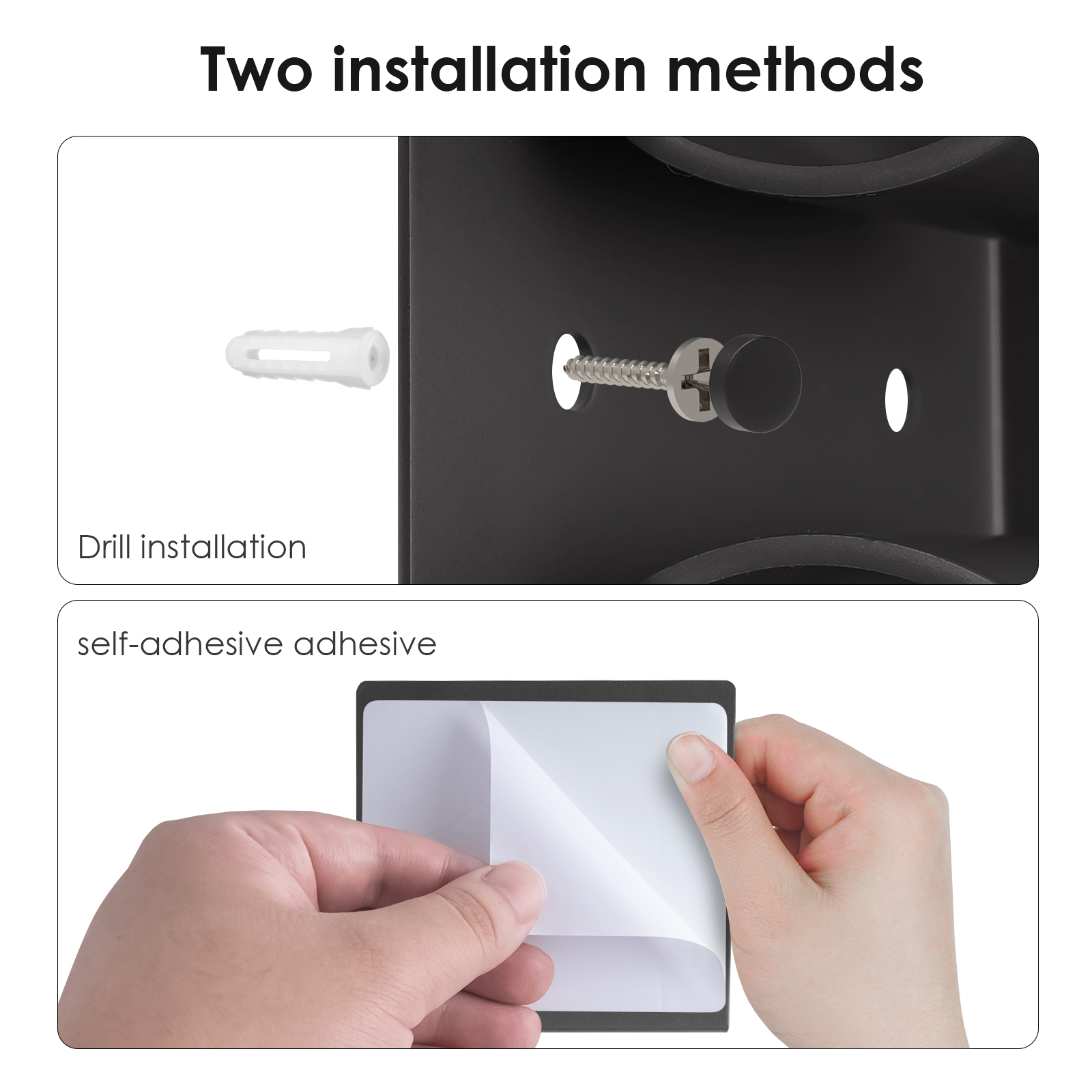 Electric Toothbrush Holders for Bathrooms Wall Mounted, 2 Slots Adhesive Toothbrush Organizer Stand with Diatomite Dish, Compatible with Philips 2100, 4100, 5100, 6100, 6500, 7500 (Grey) - Image 10