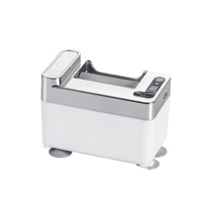 Smart Automatic Toothpaste Dispenser, Wall Mount Toothpaste Squeezer, Toothpaste Dispenser for Bathroom (Silver)