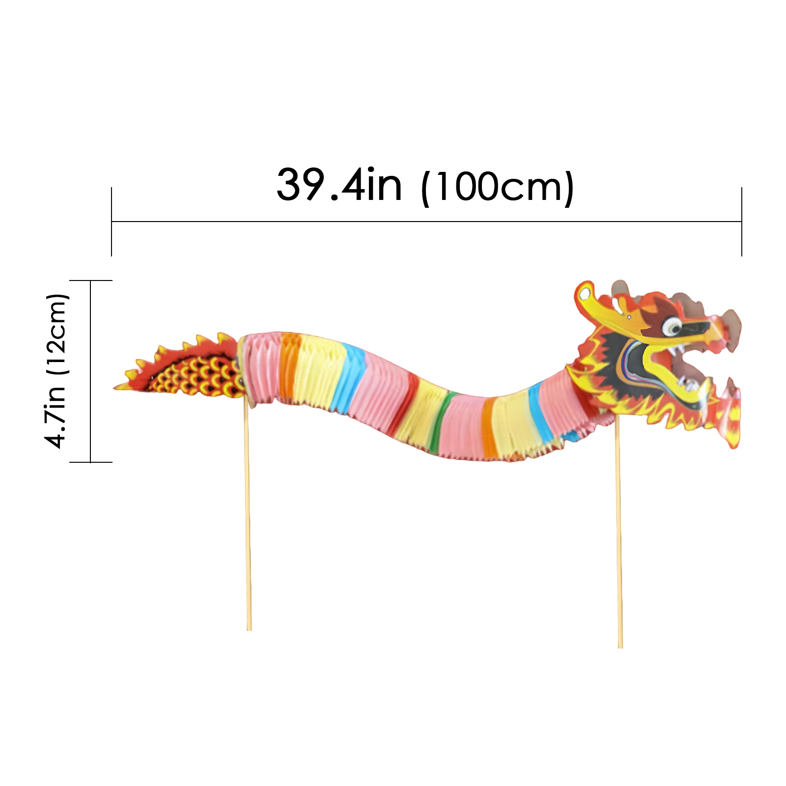 HannaFires 3D Extendable Dragon Wedding Game and Photo Props - Asian Style Scene Decorations for Celebrations. - Image 6